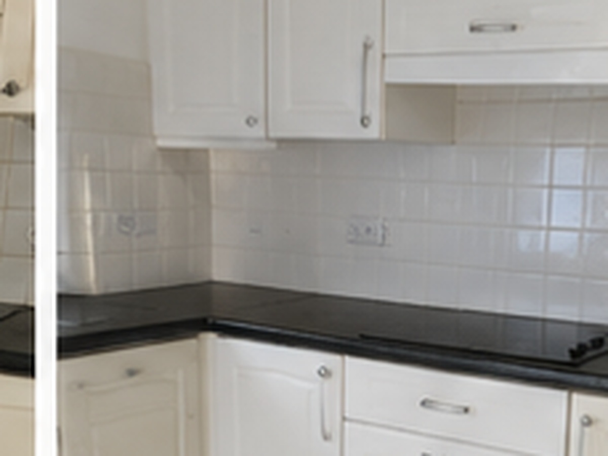Kitchen after a tenancy after cleaning — End of tenancy, Weymouth